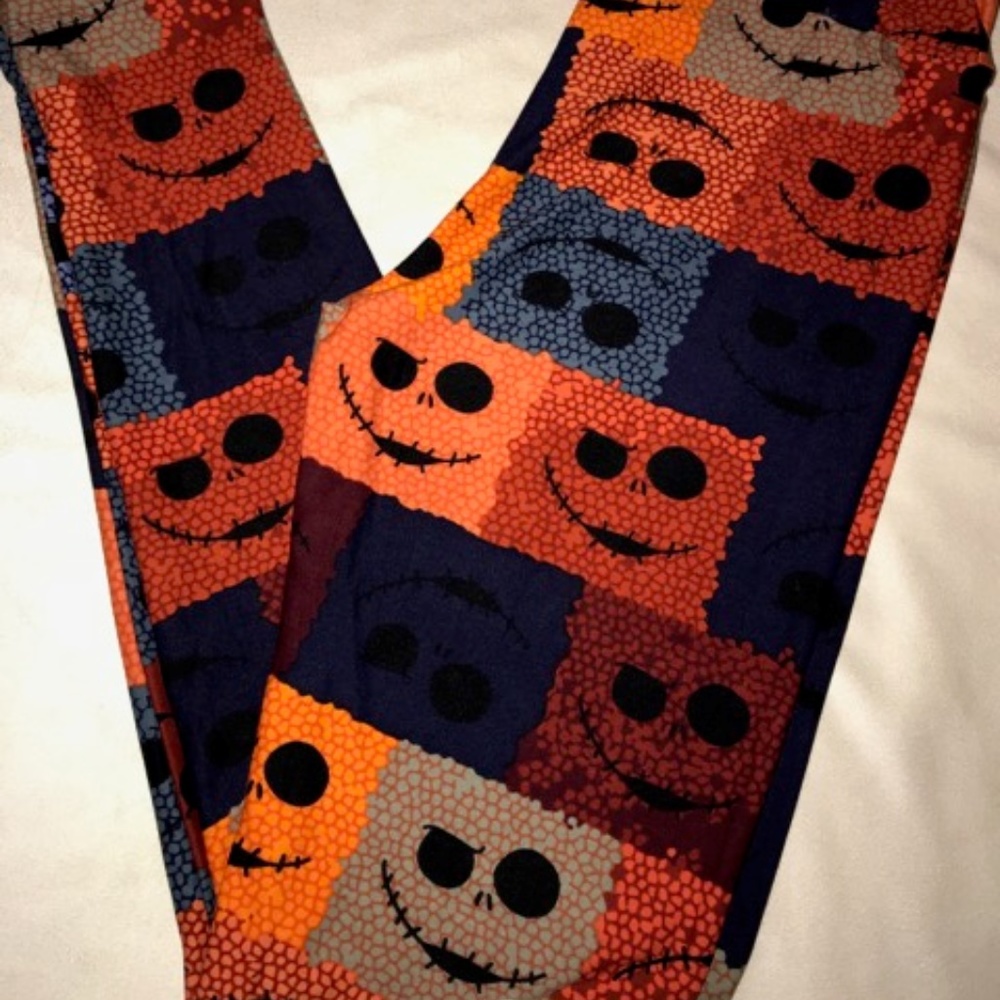 LuLaRoe Jack Nightmare Before Christmas Leggings